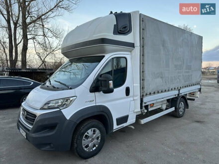 Белый Фиат Дукато, объемом двигателя 3 л и пробегом 485 тыс. км за 15400 $, фото 1 на Automoto.ua