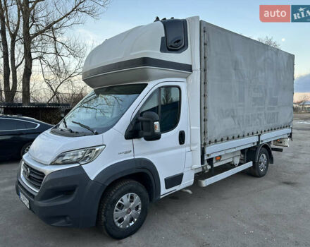 Білий Фіат Дукато, об'ємом двигуна 3 л та пробігом 485 тис. км за 15400 $, фото 1 на Automoto.ua