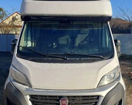 Белый Фиат Дукато, объемом двигателя 3 л и пробегом 443 тыс. км за 19000 $, фото 1 на Automoto.ua