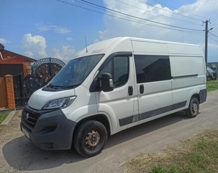 Белый Фиат Дукато, объемом двигателя 2.2 л и пробегом 198 тыс. км за 5200 $, фото 1 на Automoto.ua