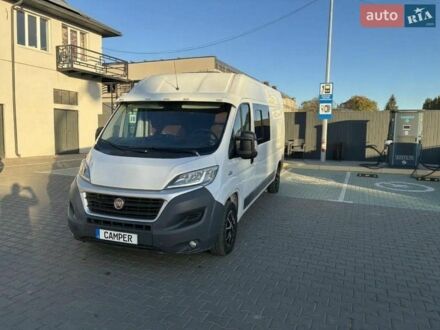 Белый Фиат Дукато, объемом двигателя 2.3 л и пробегом 300 тыс. км за 17500 $, фото 1 на Automoto.ua