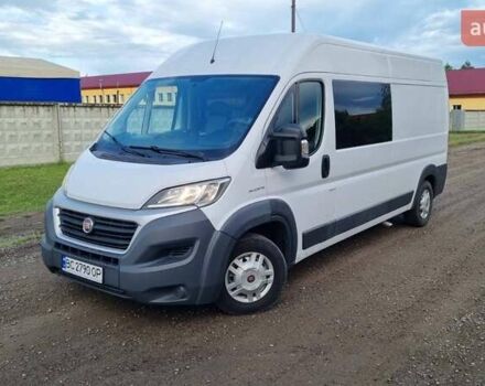 Белый Фиат Дукато, объемом двигателя 2.29 л и пробегом 247 тыс. км за 20000 $, фото 1 на Automoto.ua