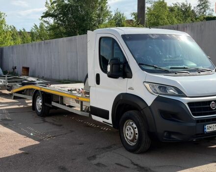 Белый Фиат Дукато, объемом двигателя 2.3 л и пробегом 410 тыс. км за 17500 $, фото 1 на Automoto.ua