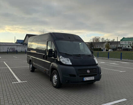 Черный Фиат Дукато, объемом двигателя 3 л и пробегом 470 тыс. км за 12500 $, фото 1 на Automoto.ua