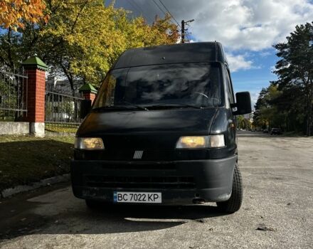 Черный Фиат Дукато, объемом двигателя 2.5 л и пробегом 388 тыс. км за 2900 $, фото 1 на Automoto.ua