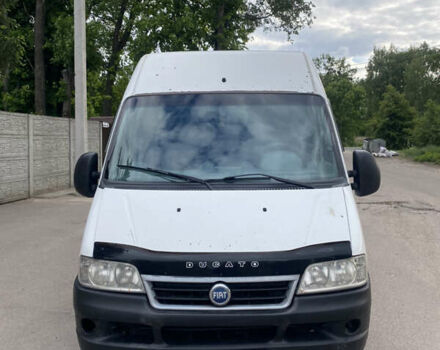 Белый Фиат Дукато груз., объемом двигателя 2.8 л и пробегом 499 тыс. км за 4300 $, фото 1 на Automoto.ua