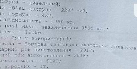 Білий Фіат Дукато вант., об'ємом двигуна 2.3 л та пробігом 163 тис. км за 15550 $, фото 48 на Automoto.ua