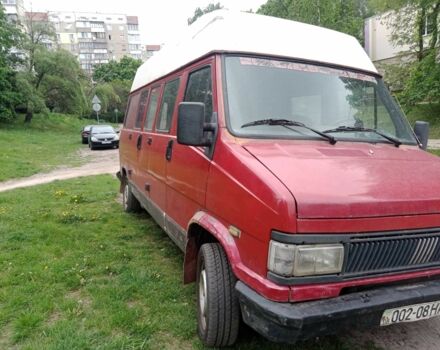 Красный Фиат Дукато, объемом двигателя 2.5 л и пробегом 715 тыс. км за 2500 $, фото 2 на Automoto.ua