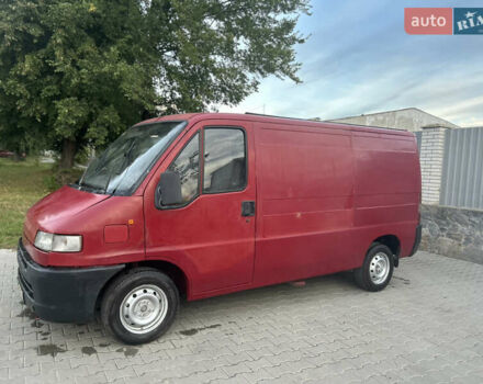 Красный Фиат Дукато, объемом двигателя 2.5 л и пробегом 350 тыс. км за 2400 $, фото 3 на Automoto.ua