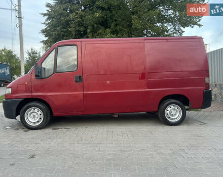 Красный Фиат Дукато, объемом двигателя 2.5 л и пробегом 350 тыс. км за 2400 $, фото 4 на Automoto.ua