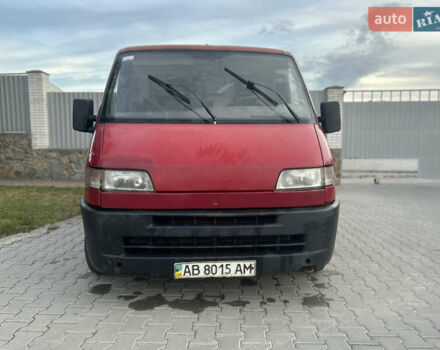 Красный Фиат Дукато, объемом двигателя 2.5 л и пробегом 350 тыс. км за 2400 $, фото 2 на Automoto.ua