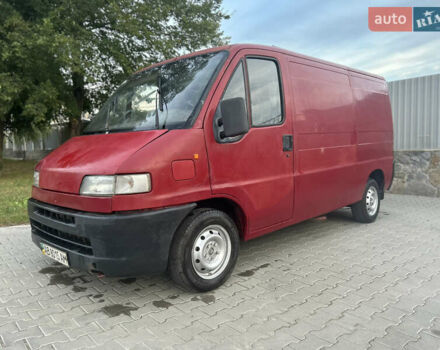 Красный Фиат Дукато, объемом двигателя 2.5 л и пробегом 350 тыс. км за 2400 $, фото 5 на Automoto.ua