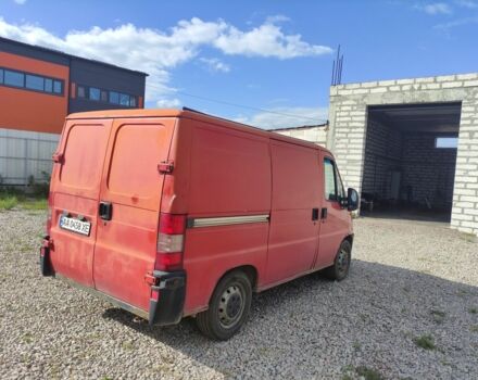 Красный Фиат Дукато, объемом двигателя 2.4 л и пробегом 333 тыс. км за 3300 $, фото 3 на Automoto.ua