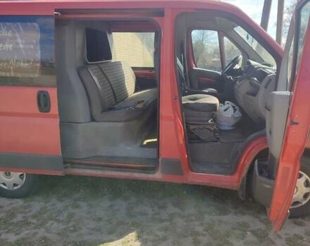 Красный Фиат Дукато, объемом двигателя 2.29 л и пробегом 306 тыс. км за 4800 $, фото 1 на Automoto.ua