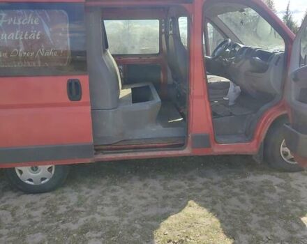 Красный Фиат Дукато, объемом двигателя 2.29 л и пробегом 306 тыс. км за 4800 $, фото 3 на Automoto.ua