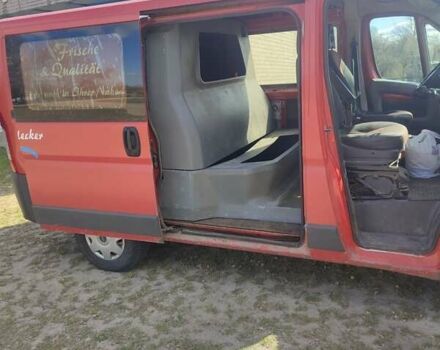 Красный Фиат Дукато, объемом двигателя 2.29 л и пробегом 306 тыс. км за 4800 $, фото 4 на Automoto.ua