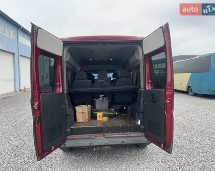 Красный Фиат Дукато, объемом двигателя 2.2 л и пробегом 375 тыс. км за 11000 $, фото 9 на Automoto.ua