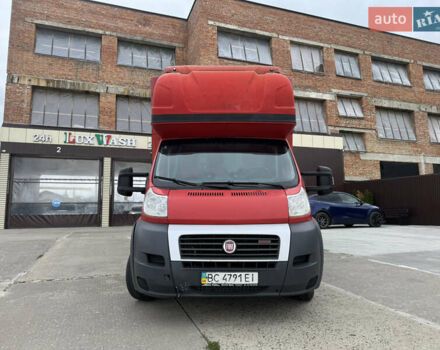 Красный Фиат Дукато, объемом двигателя 3 л и пробегом 450 тыс. км за 12650 $, фото 2 на Automoto.ua