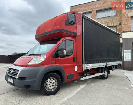 Красный Фиат Дукато, объемом двигателя 3 л и пробегом 450 тыс. км за 12650 $, фото 3 на Automoto.ua