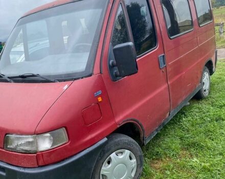 Червоний Фіат Дукато, об'ємом двигуна 2.8 л та пробігом 40 тис. км за 2000 $, фото 1 на Automoto.ua