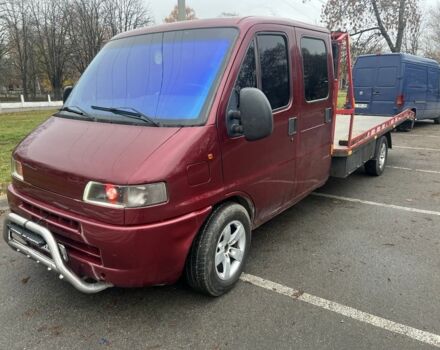 Червоний Фіат Дукато, об'ємом двигуна 2.8 л та пробігом 400 тис. км за 8450 $, фото 1 на Automoto.ua