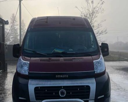 Красный Фиат Дукато, объемом двигателя 2.3 л и пробегом 520 тыс. км за 7000 $, фото 1 на Automoto.ua