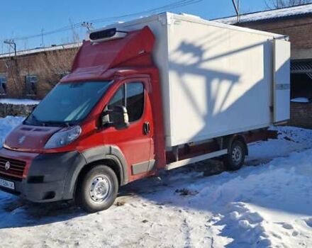 Красный Фиат Дукато, объемом двигателя 3 л и пробегом 500 тыс. км за 15000 $, фото 1 на Automoto.ua