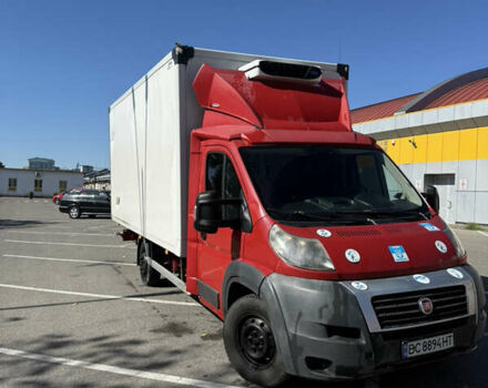 Красный Фиат Дукато, объемом двигателя 3 л и пробегом 500 тыс. км за 11500 $, фото 1 на Automoto.ua