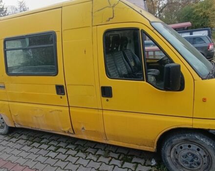 Желтый Фиат Дукато, объемом двигателя 2.5 л и пробегом 245 тыс. км за 1250 $, фото 1 на Automoto.ua