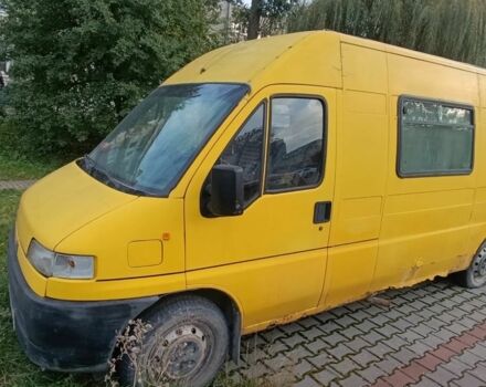 Желтый Фиат Дукато, объемом двигателя 2.5 л и пробегом 245 тыс. км за 1250 $, фото 2 на Automoto.ua