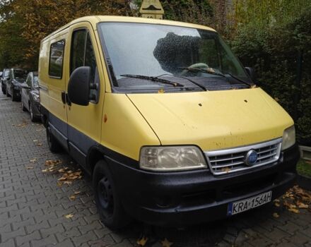 Желтый Фиат Дукато, объемом двигателя 2 л и пробегом 270 тыс. км за 1810 $, фото 1 на Automoto.ua