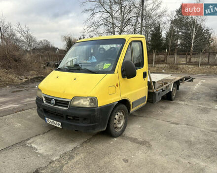 Желтый Фиат Дукато, объемом двигателя 2.8 л и пробегом 800 тыс. км за 5500 $, фото 1 на Automoto.ua