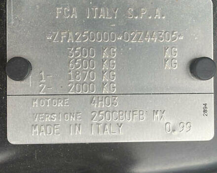 Сірий Фіат Дукато, об'ємом двигуна 0 л та пробігом 5 тис. км за 25700 $, фото 8 на Automoto.ua