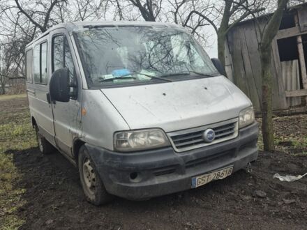 Серый Фиат Дукато, объемом двигателя 3 л и пробегом 400 тыс. км за 1898 $, фото 1 на Automoto.ua