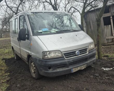 Серый Фиат Дукато, объемом двигателя 3 л и пробегом 400 тыс. км за 1898 $, фото 1 на Automoto.ua