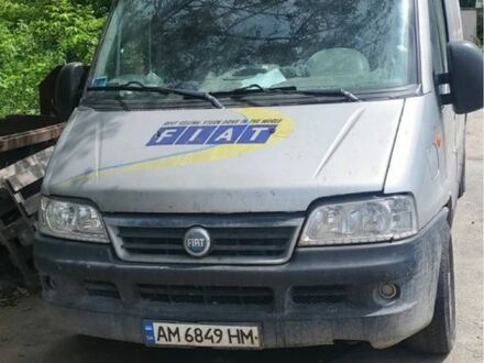 Серый Фиат Дукато, объемом двигателя 2.8 л и пробегом 350 тыс. км за 1429 $, фото 1 на Automoto.ua
