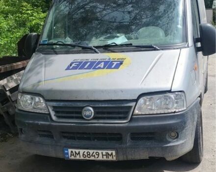 Серый Фиат Дукато, объемом двигателя 2.8 л и пробегом 350 тыс. км за 1429 $, фото 1 на Automoto.ua