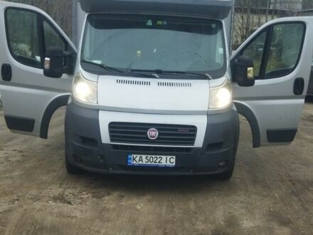 Серый Фиат Дукато, объемом двигателя 3 л и пробегом 503 тыс. км за 319 $, фото 1 на Automoto.ua