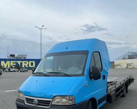 Синий Фиат Дукато, объемом двигателя 2.3 л и пробегом 74 тыс. км за 9000 $, фото 4 на Automoto.ua