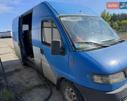 Синий Фиат Дукато, объемом двигателя 2.5 л и пробегом 400 тыс. км за 2100 $, фото 2 на Automoto.ua