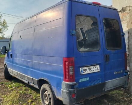 Синий Фиат Дукато, объемом двигателя 2.8 л и пробегом 200 тыс. км за 2500 $, фото 1 на Automoto.ua