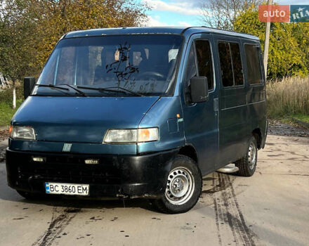 Синий Фиат Дукато, объемом двигателя 2.5 л и пробегом 370 тыс. км за 1663 $, фото 1 на Automoto.ua