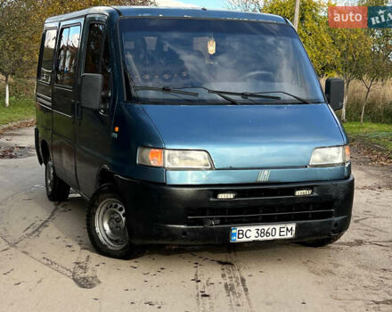 Синий Фиат Дукато, объемом двигателя 2.5 л и пробегом 370 тыс. км за 1663 $, фото 9 на Automoto.ua