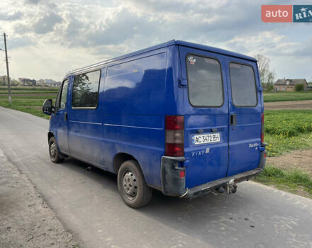Синий Фиат Дукато, объемом двигателя 2.8 л и пробегом 305 тыс. км за 3200 $, фото 3 на Automoto.ua