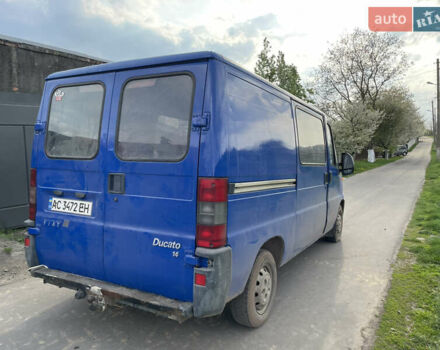 Синий Фиат Дукато, объемом двигателя 2.8 л и пробегом 305 тыс. км за 3200 $, фото 2 на Automoto.ua