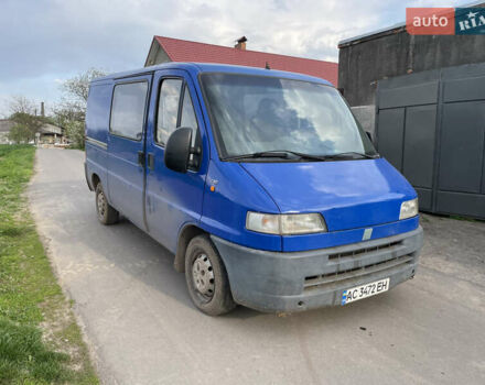 Синий Фиат Дукато, объемом двигателя 2.8 л и пробегом 305 тыс. км за 3200 $, фото 1 на Automoto.ua