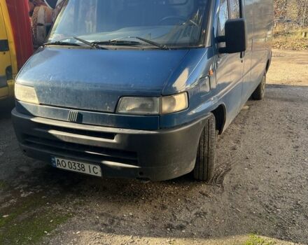 Синий Фиат Дукато, объемом двигателя 2.5 л и пробегом 600 тыс. км за 2300 $, фото 1 на Automoto.ua