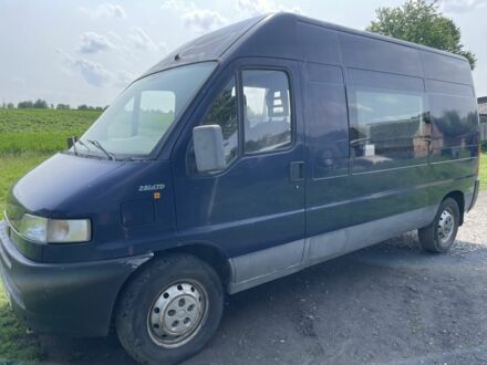 Синий Фиат Дукато, объемом двигателя 2.8 л и пробегом 610 тыс. км за 3200 $, фото 1 на Automoto.ua