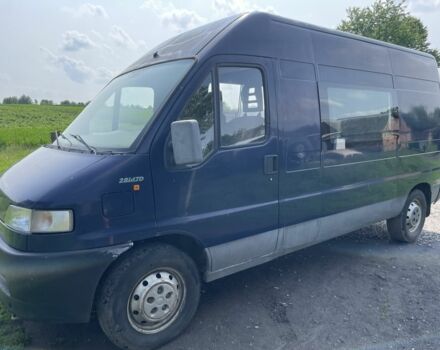 Синий Фиат Дукато, объемом двигателя 2.8 л и пробегом 610 тыс. км за 3200 $, фото 1 на Automoto.ua