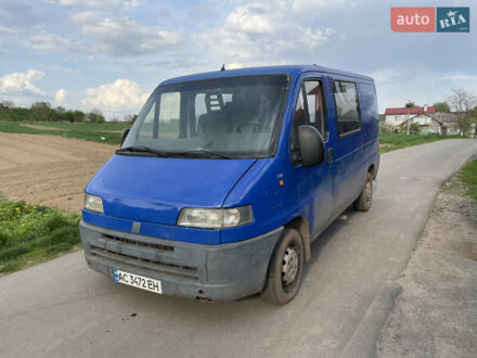 Фіат Дукато 2000 у Сокале на Automoto.ua Синій Фіат Дукато, об'ємом двигуна 2.8 л та пробігом 305 тис. км за 3200 $, фото 1 на Automoto.ua